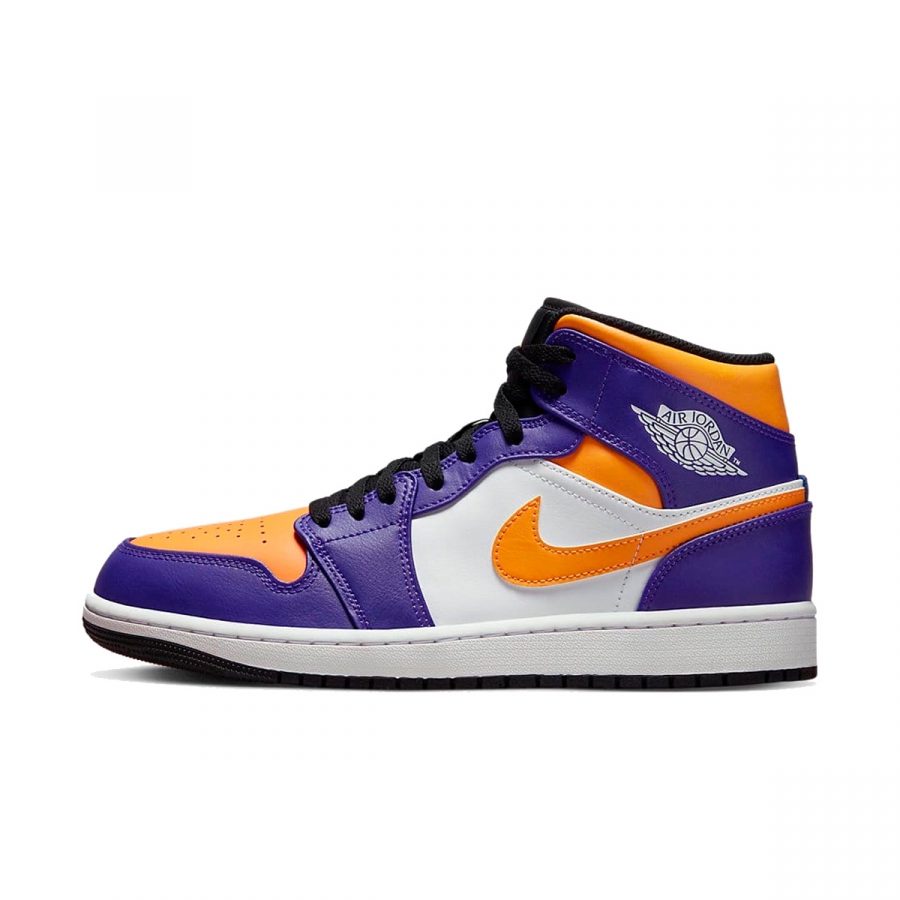 Кроссовки Nike Air Jordan 1 Mid «Lakers» мужски