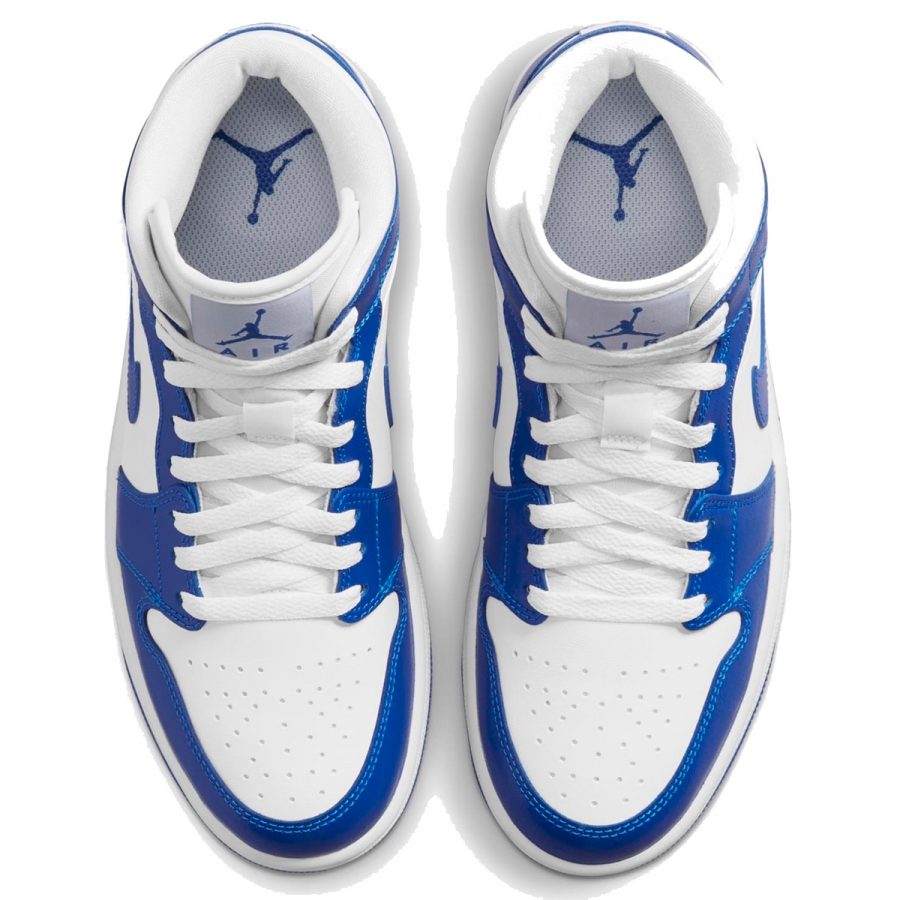 Кроссовки Nike Air Jordan 1 Mid «Kentucky Blue»