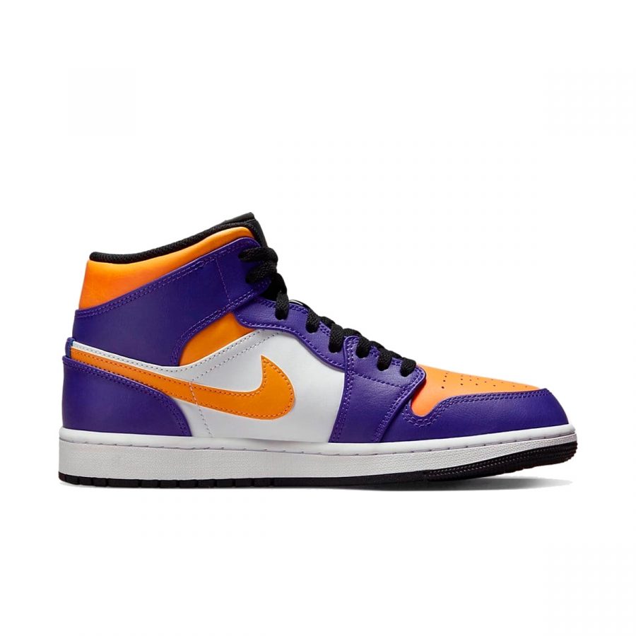 Кроссовки Nike Air Jordan 1 Mid «Lakers» мужски