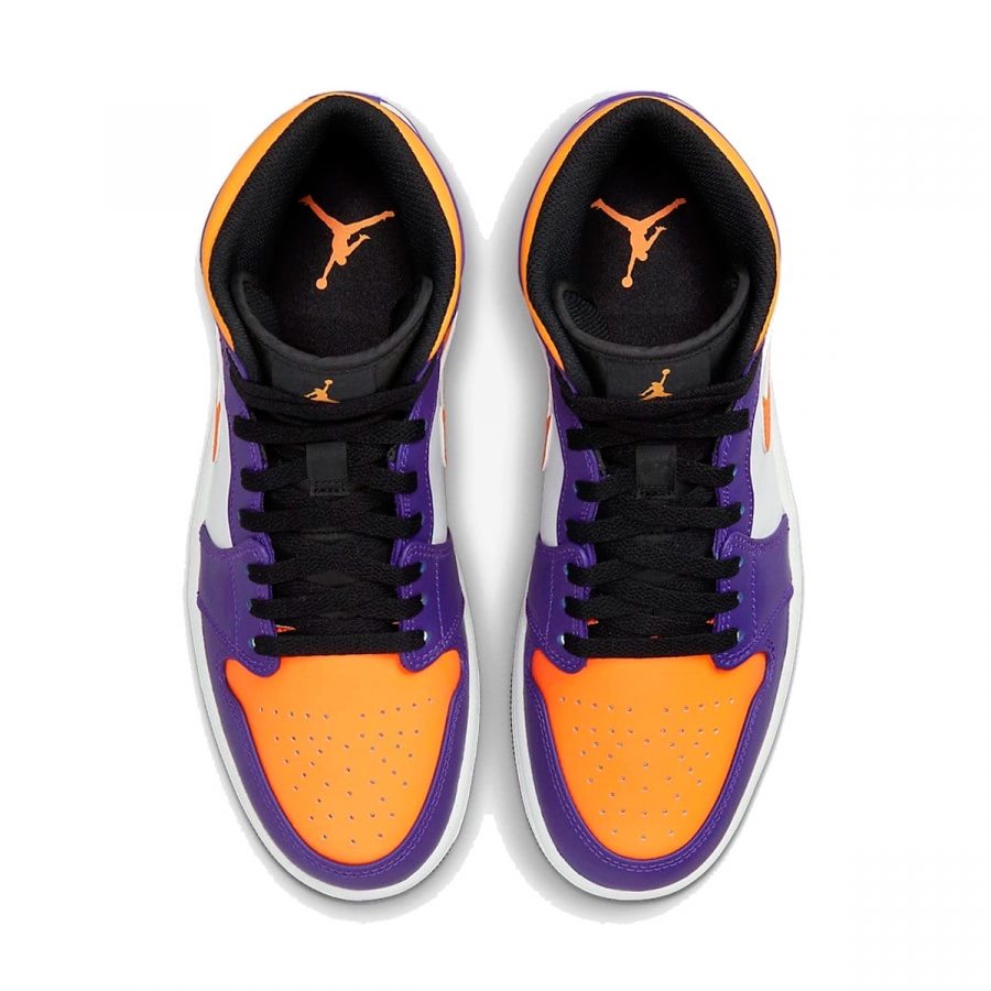 Кроссовки Nike Air Jordan 1 Mid «Lakers» мужски