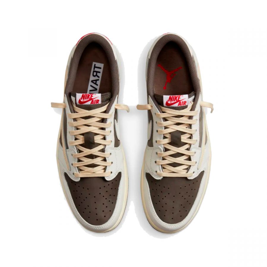 Кроссовки Nike Air Jordan 1 Low x Travis Scott «Reverse Mocha»