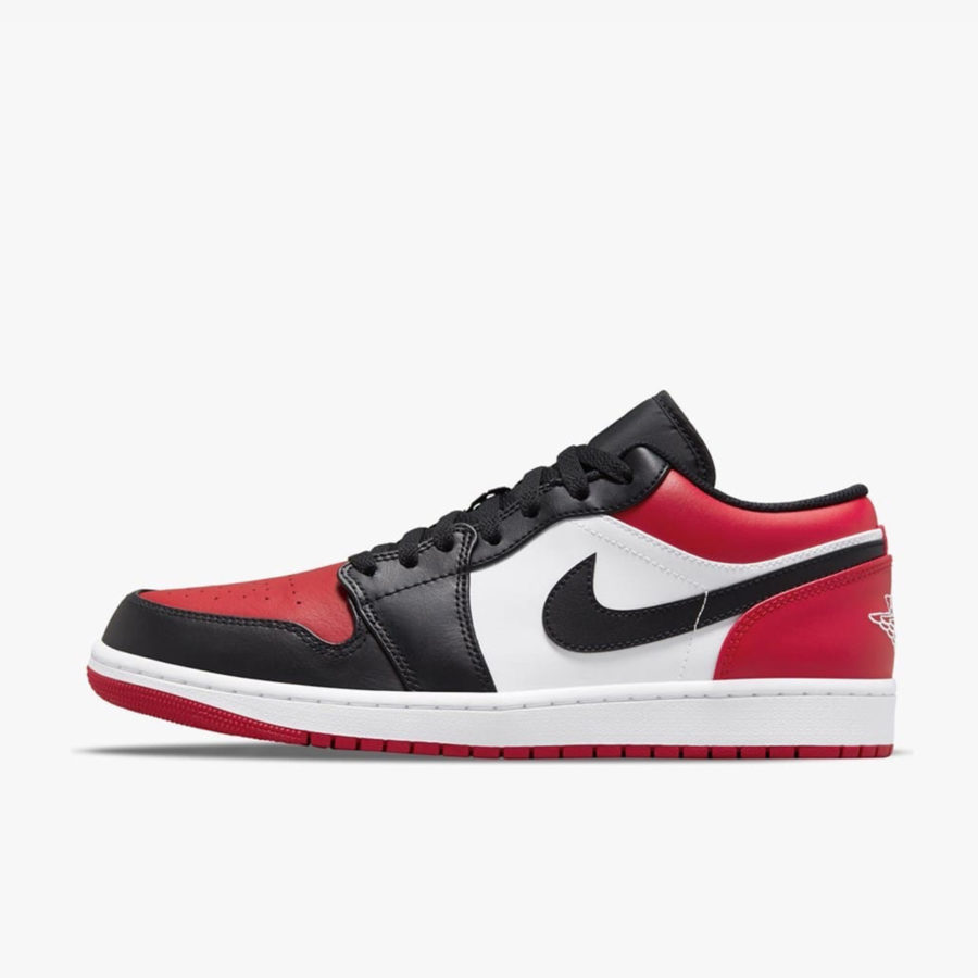 Кроссовки Nike Air Jordan 1 Low «Bred Toe» мужские