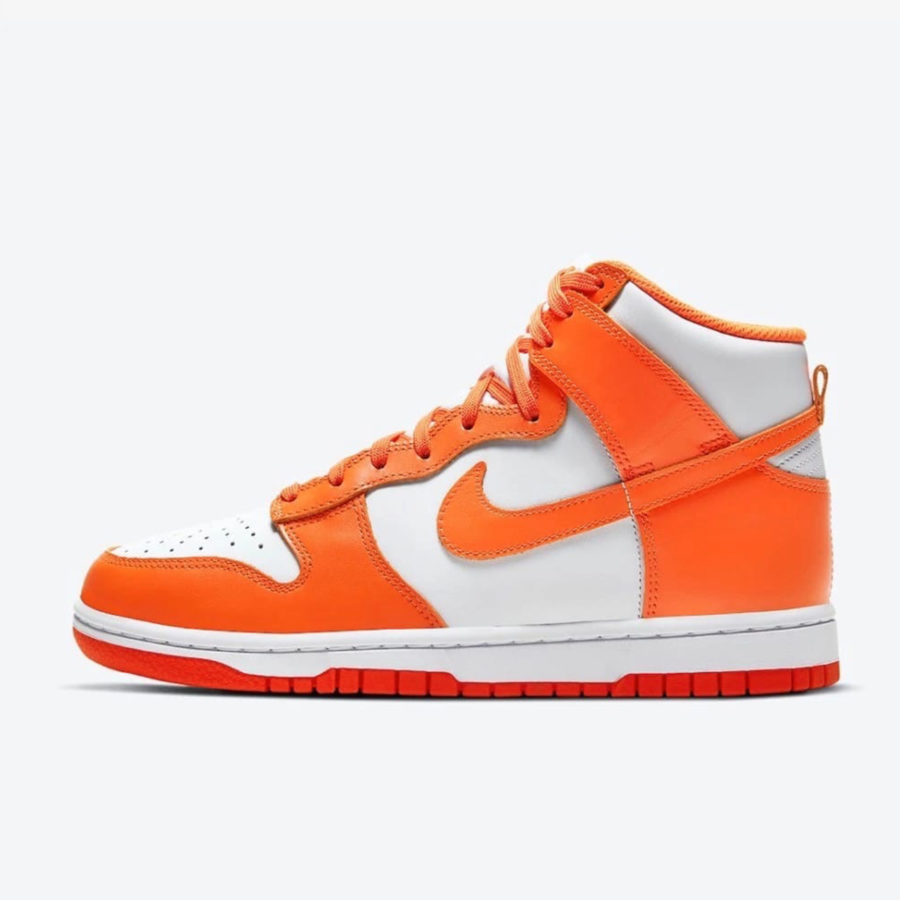 Кроссовки Nike Dunk High «Orange Blaze»