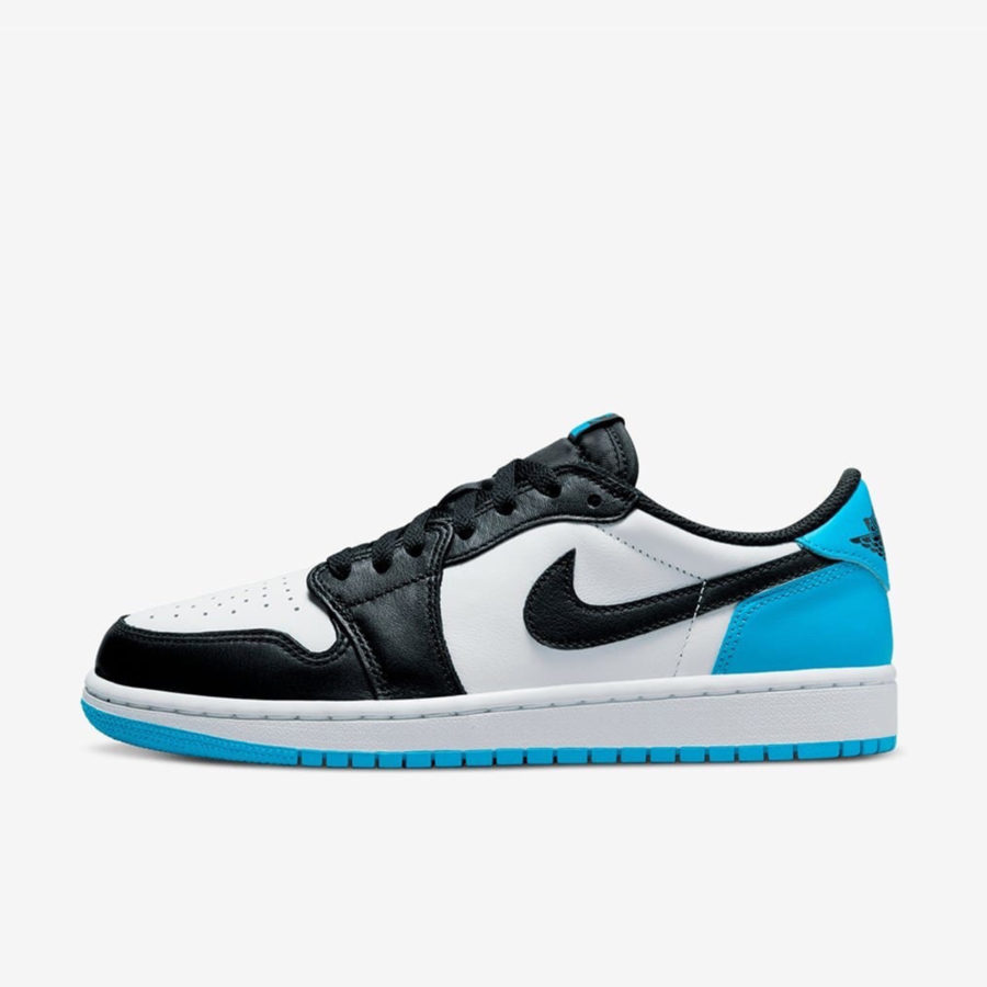 Кроссовки Nike Air Jordan 1 Low WMNS «Black Dark Powder Blue» женские