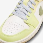 Кроссовки Nike Air Jordan 1 Low «Sail White Oil Green»