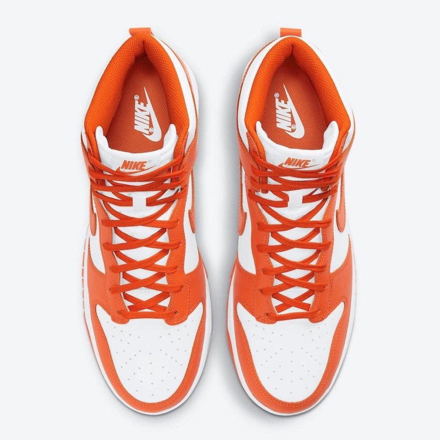 Кроссовки Nike Dunk High «Orange Blaze»