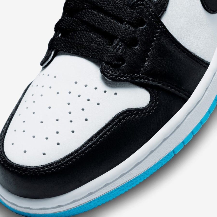 Кроссовки Nike Air Jordan 1 Low WMNS «Black Dark Powder Blue» женские