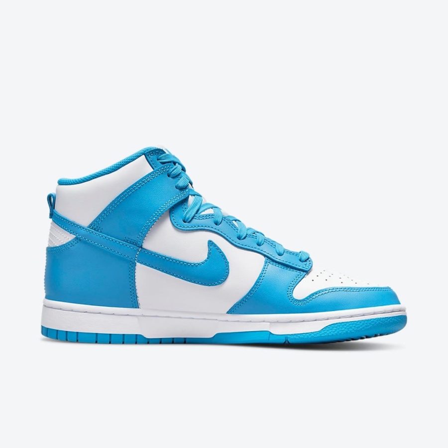 Кроссовки Nike Dunk High PRM «Laser Blue»