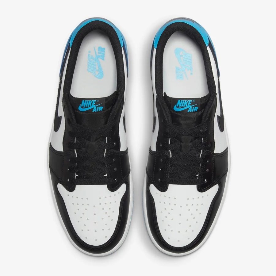 Кроссовки Nike Air Jordan 1 Low OG «Black Dark Powder Bue» мужские