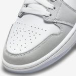 Кроссовки Nike Air Jordan 1 Mid WMNS «Wolf Grey Aluminum»