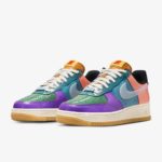 Кроссовки Nike Air Force 1 Low SP x Undefeated «Wild Berry Blue»
