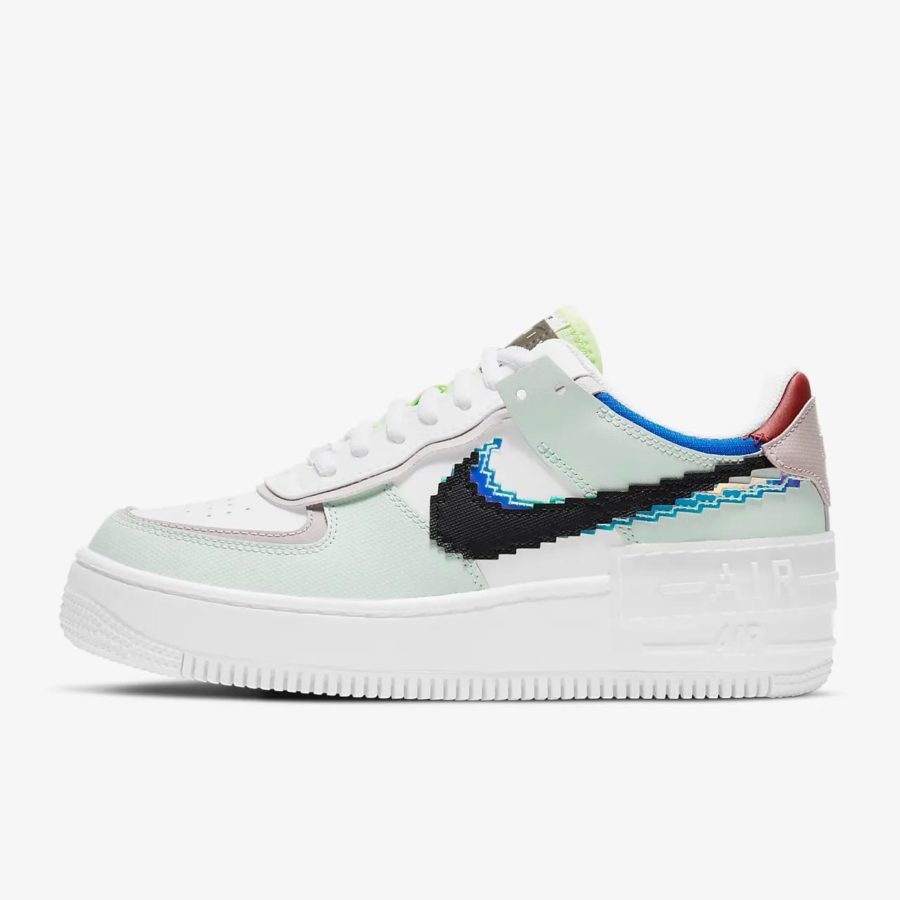 Кроссовки Nike Air Force 1 Low Shadow «Pixel Swoosh» женские