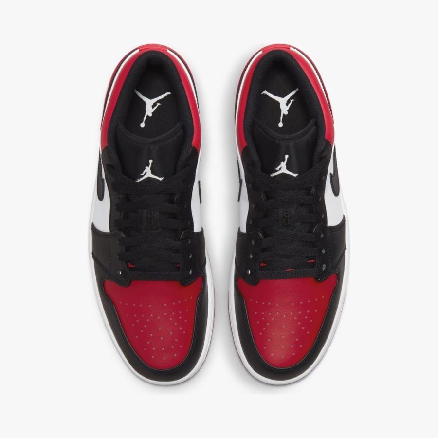 Кроссовки Nike Air Jordan 1 Low «Bred Toe» мужские