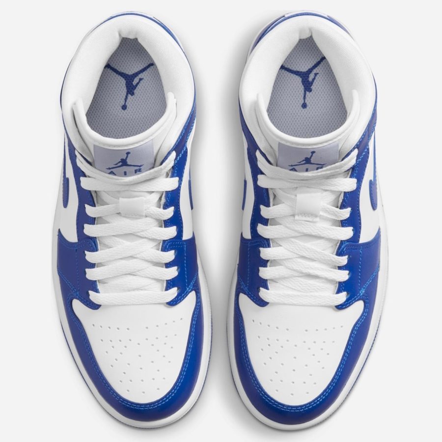 Кроссовки Nike Air Jordan 1 Mid «Kentucky Blue»