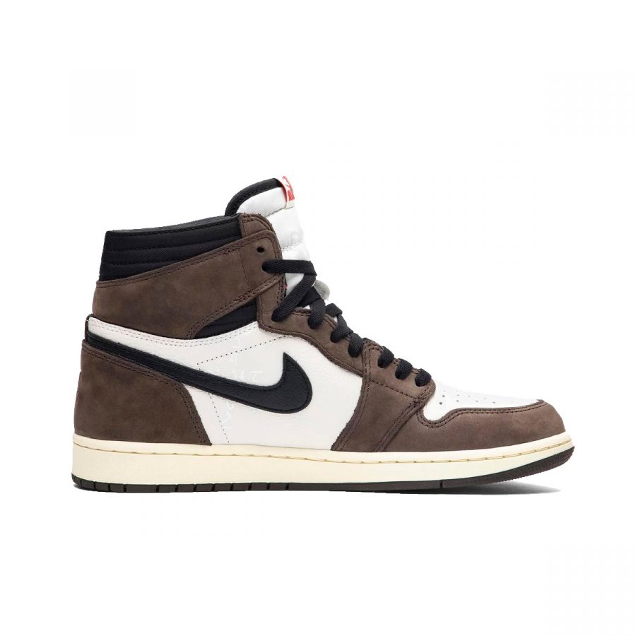 Кроссовки Nike Air Jordan 1 High x Travis Scott «Mocha»