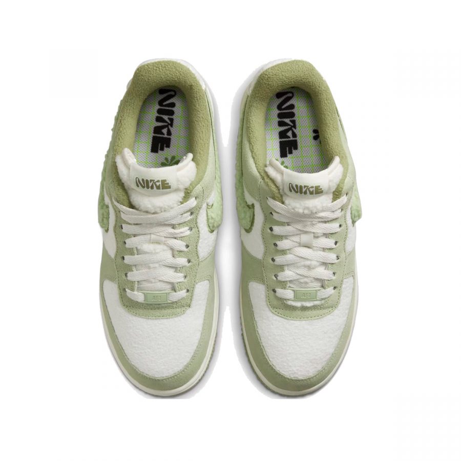 Кроссовки Nike Air Force 1 ’07 LX «Fleece Honeydew» женские