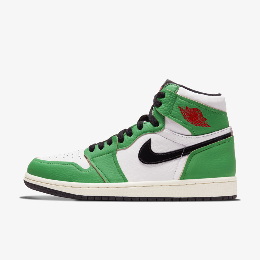 Кроссовки Nike  Air Jordan 1 Retro High OG «Lucky Green»