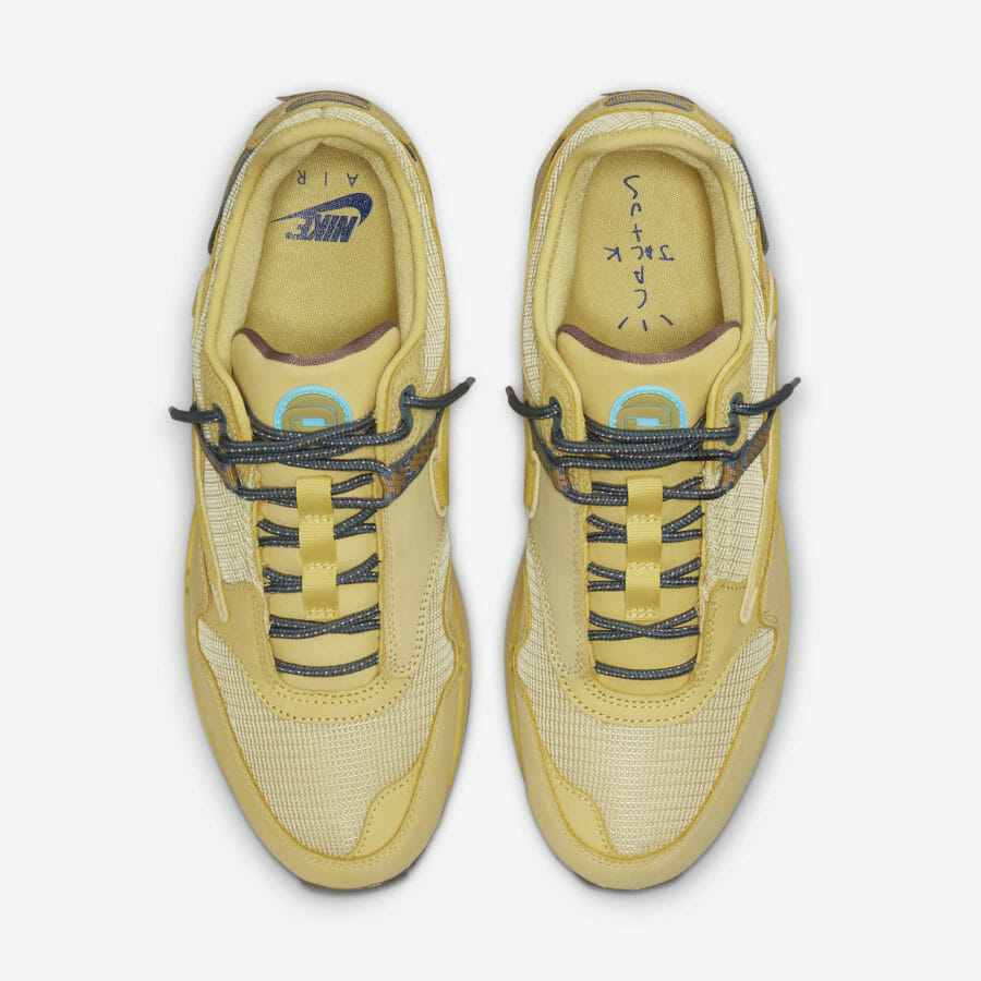 Кроссовки Nike Air Max 1 x Travis Scott «Saturn Gold»