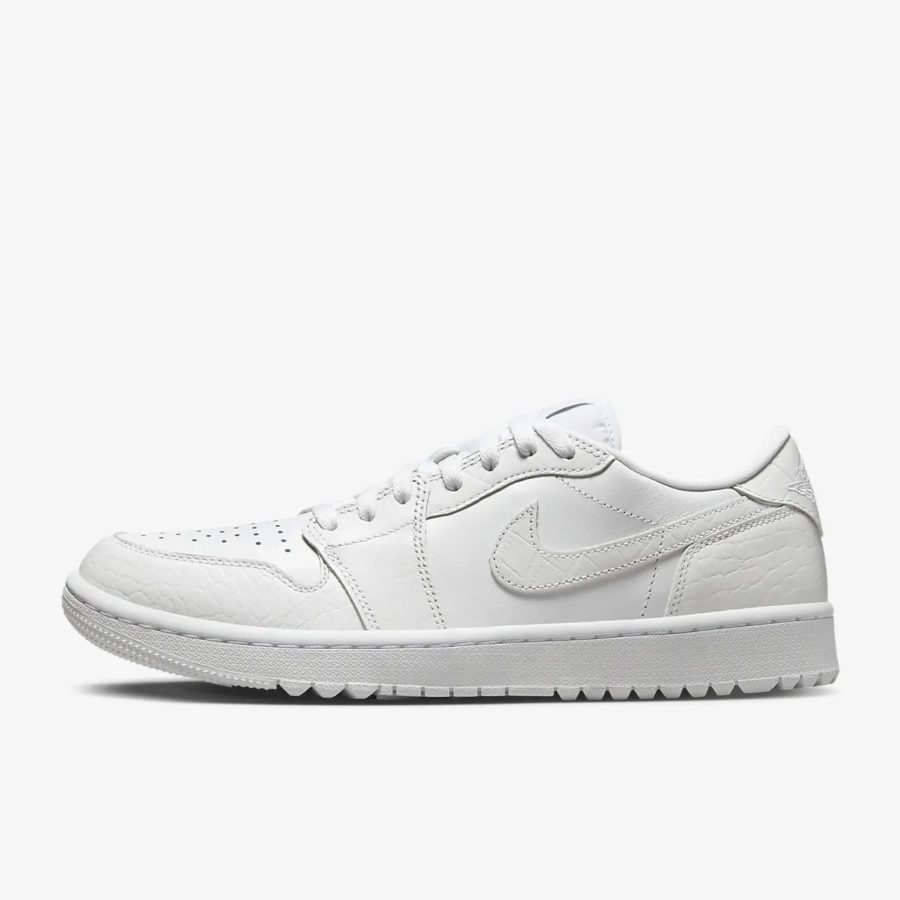 Кроссовки Nike Jordan 1 Low «Golf White Croc»