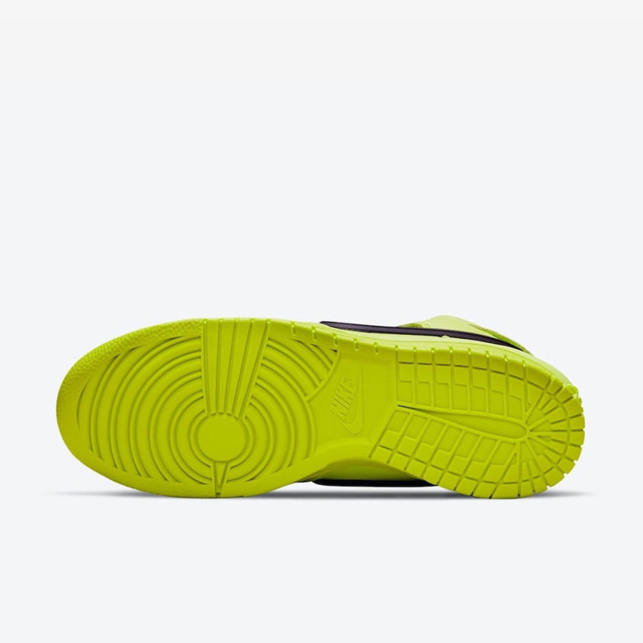 Кроссовки Nike Dunk High x AMBUSH «Flash Lime»