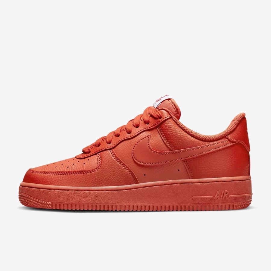 Кроссовки Nike Air Force 1 Low ’07 «Triple Orange»