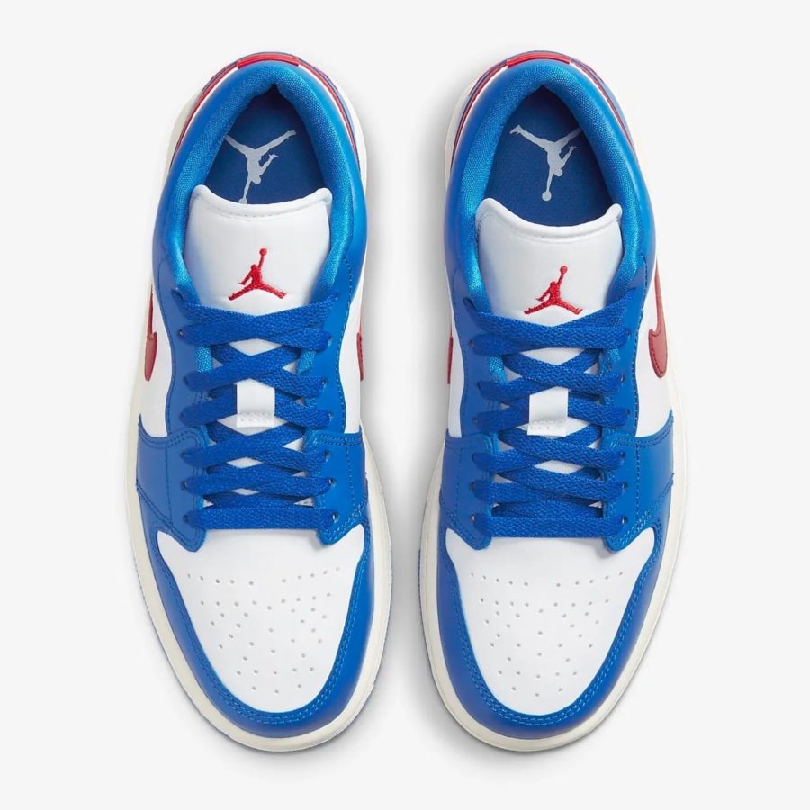 Кроссовки Nike Air Jordan 1 Low «Sport Blue Gym Red»