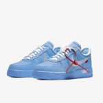 Кроссовки Nike Air Force 1 Low x Off-White «University Blue»