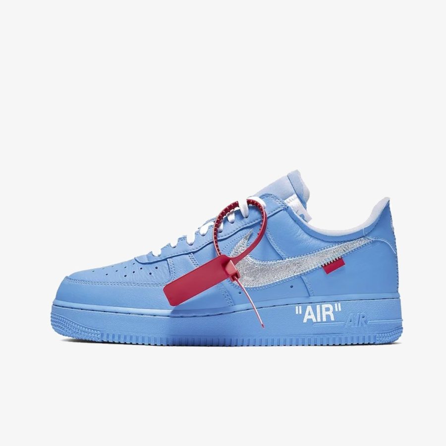 Кроссовки Nike Air Force 1 Low x Off-White «University Blue»