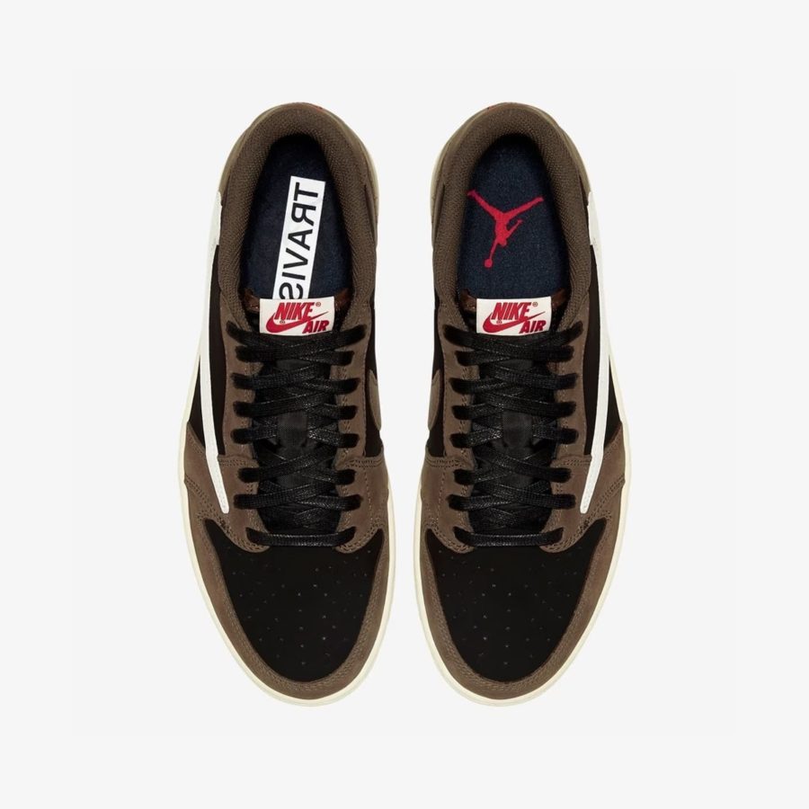Кроссовки Nike Air Jordan 1 Low x Travis Scott «Mocha»