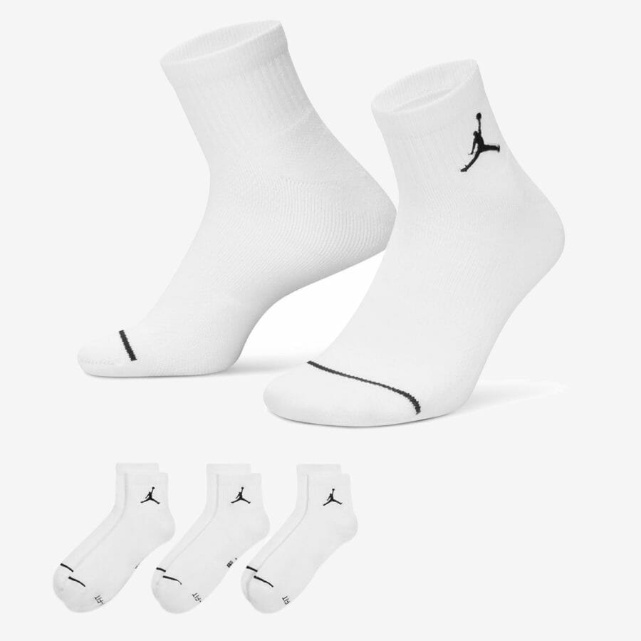 Носки Jordan Everyday Max Ankle White 3-Pairs