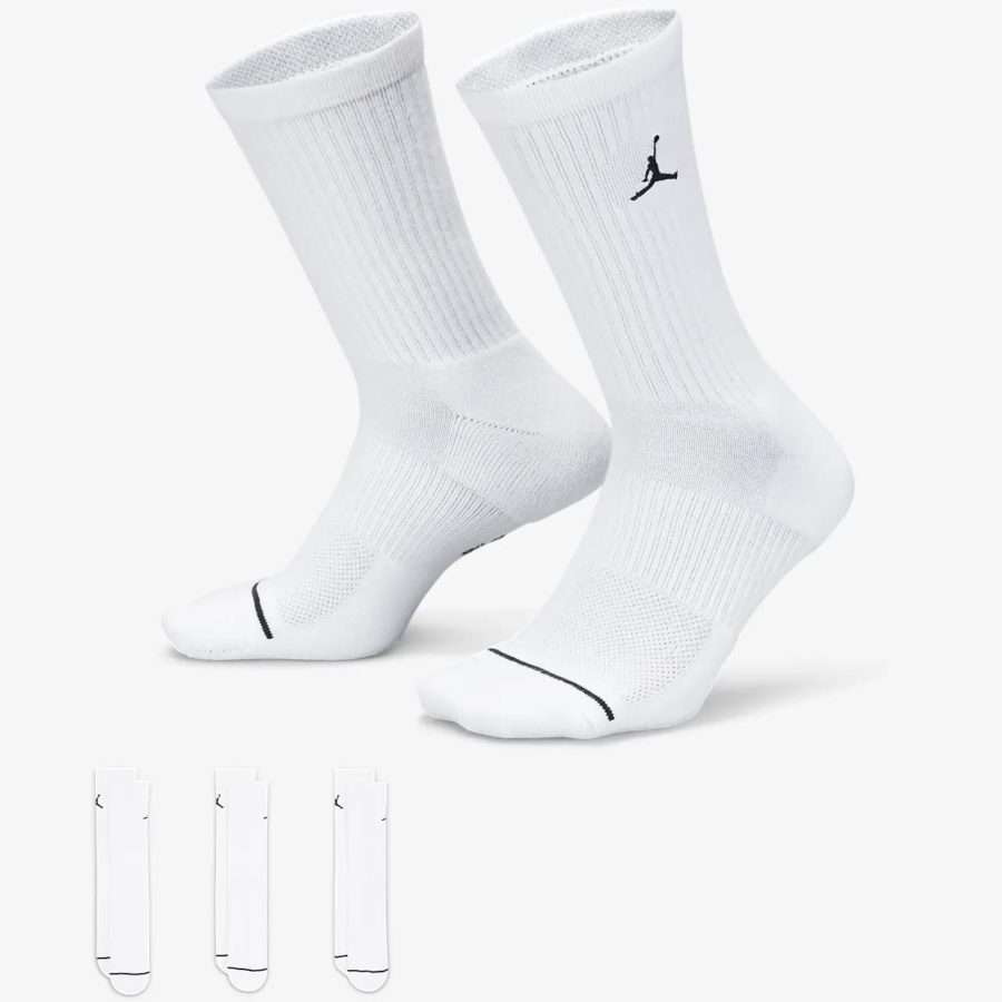 Носки Jordan Everyday Crew Socks White 3-Pairs