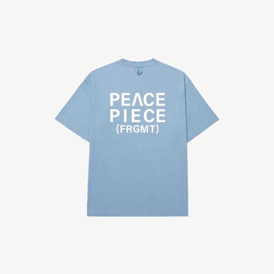 Футболка Fragment Design Peace Piece «Blue»