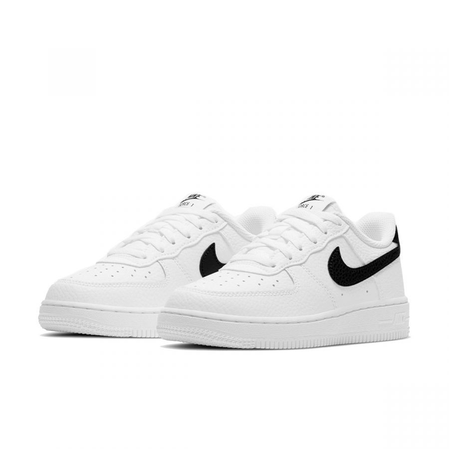 Кроссовки Nike Air Force 1 Low ’07 GS «White Black» женские