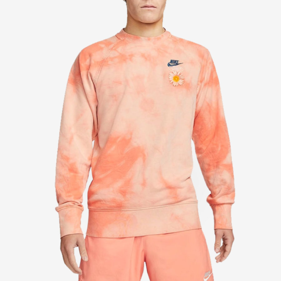 Свитшот Nike Tie-Dye Sweatshirt «Orange»