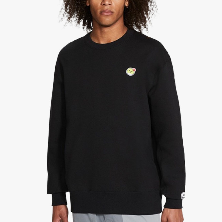 Свитшот Nike Airmoji Logo Pullover «Black»