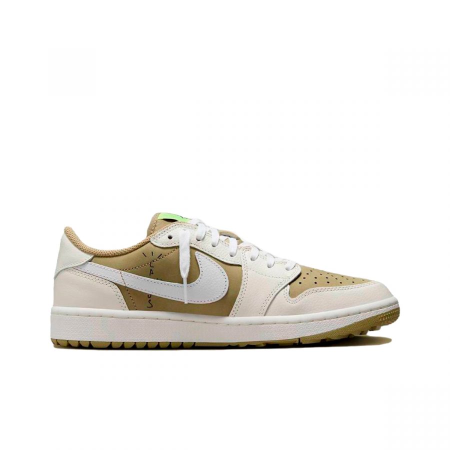 Кроссовки Nike Air Jordan 1 Low x Golf x Travis Scott «Neutral Olive»