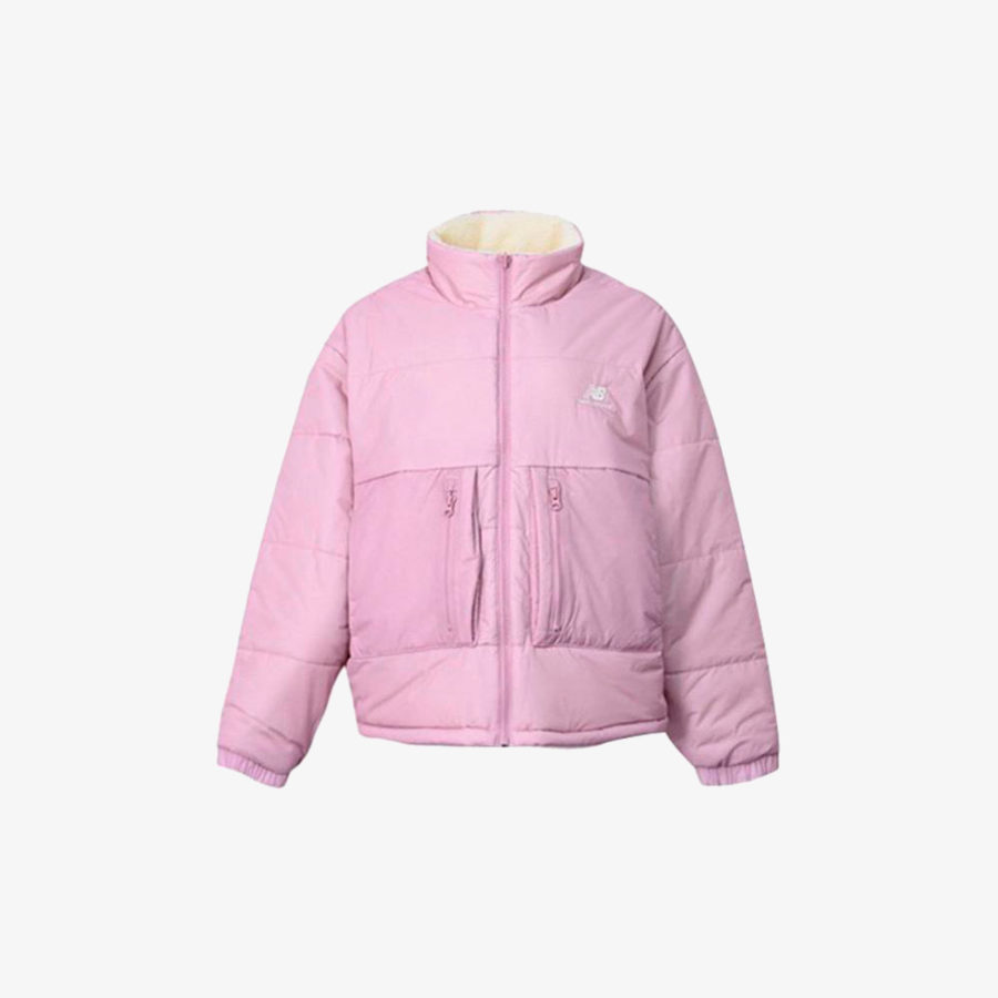 Куртка New Balance Jacket Inside Sherpa «Pink»