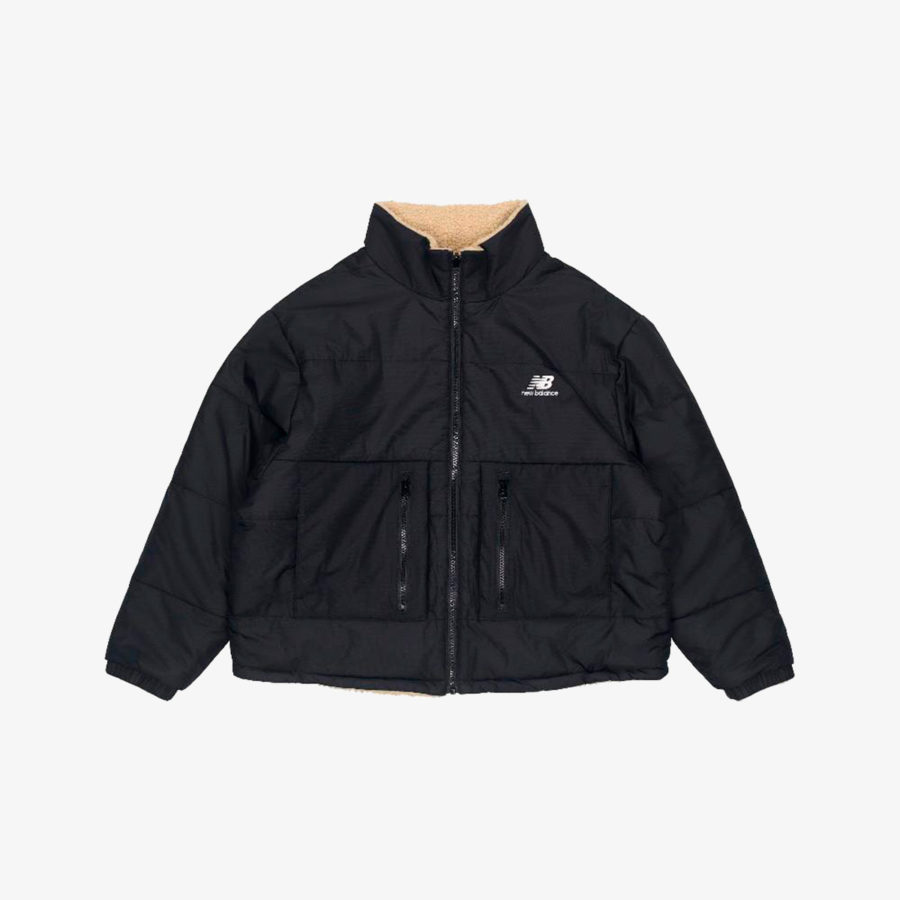 Куртка New Balance Jacket Inside Sherpa «Black»