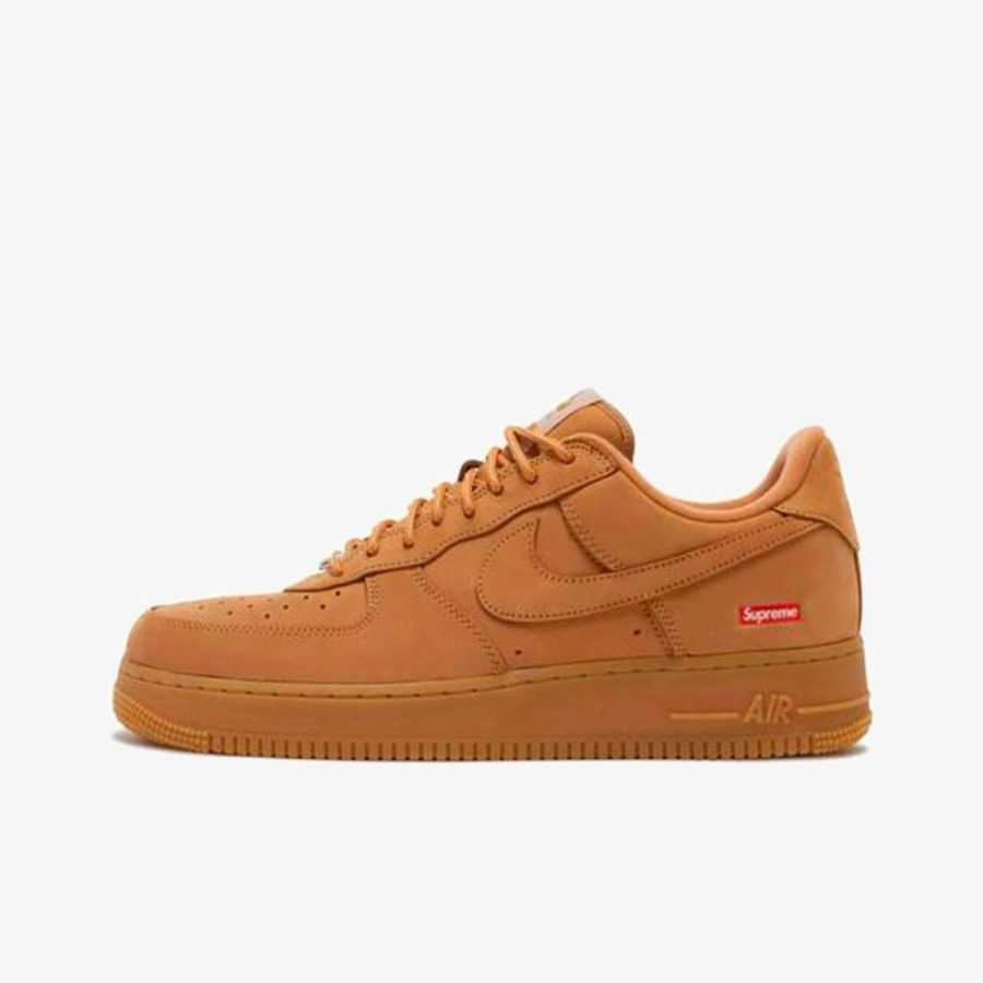 Кроссовки Nike Air Force 1 Low x Supreme «Flax Wheat Brown» мужские