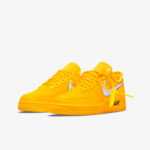 Кроссовки Nike Air Force 1 Low x Off-White «University Gold»