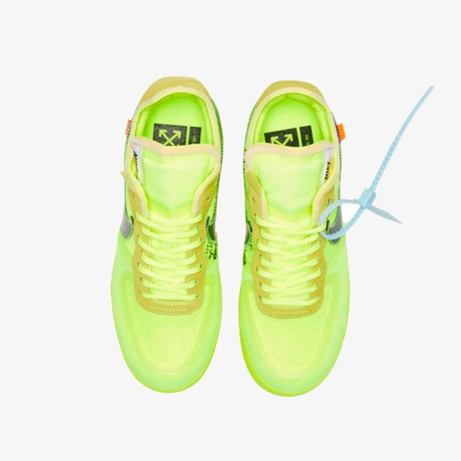 Кроссовки Nike Air Force 1 Low x Off-White «Volt»