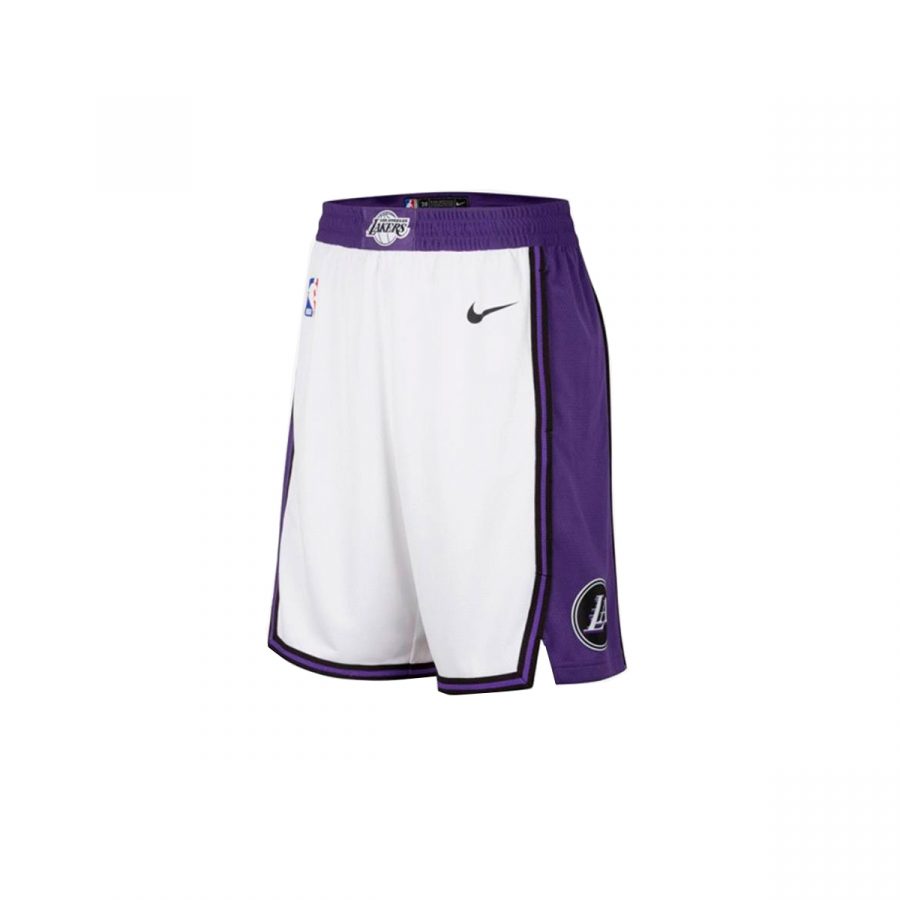 Nike x NBA Los Angeles Lakers Swingman Shorts «White»