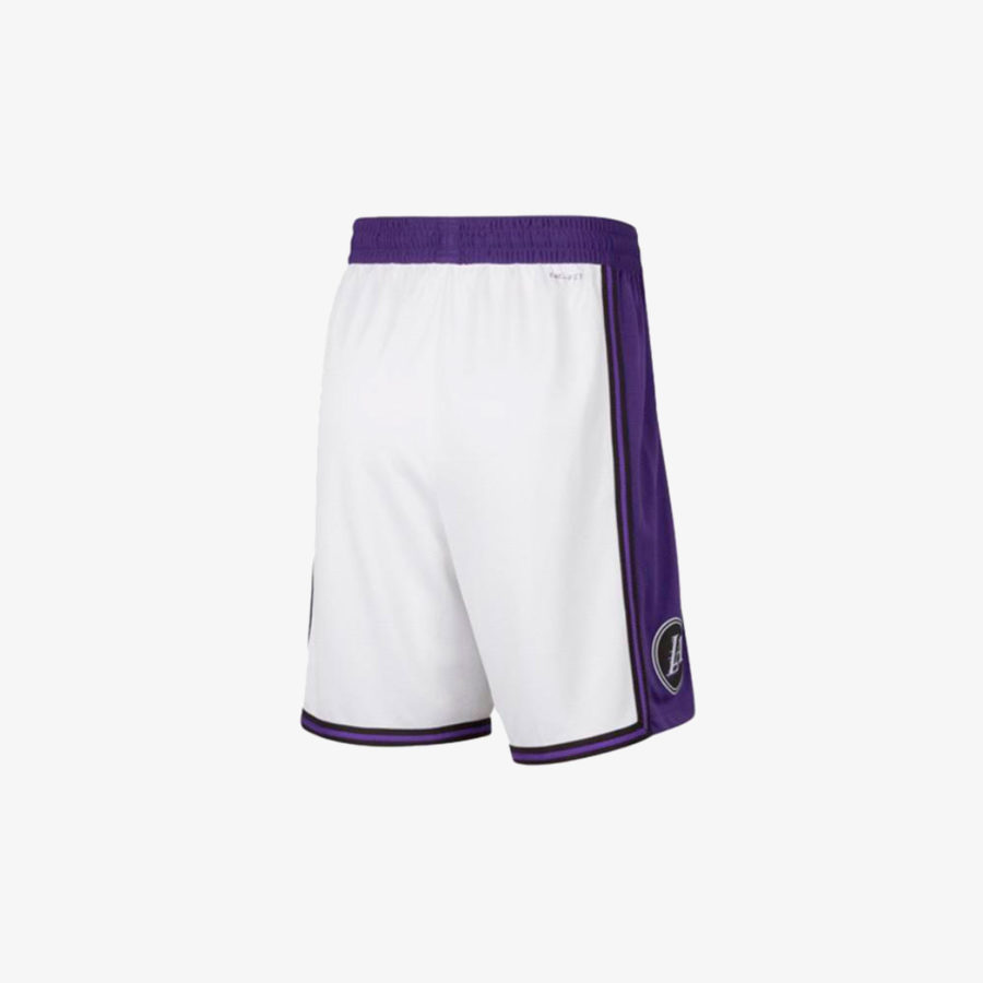 Nike x NBA Los Angeles Lakers Swingman Shorts «White»