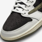 Кроссовки Nike Air Jordan 1 Low x Travis Scott «Olive»