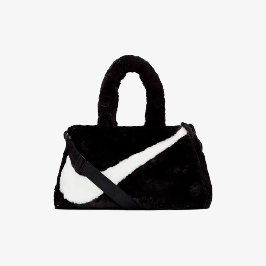 Сумка Nike Faux Fur «Black»