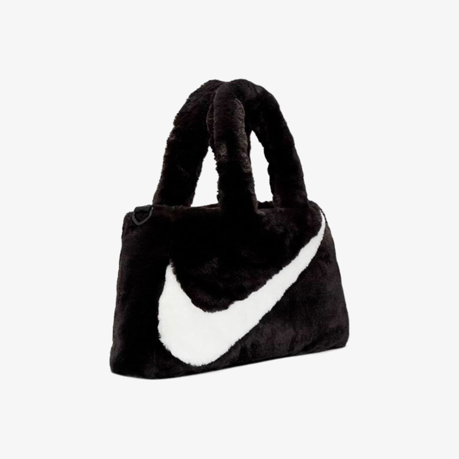 Сумка Nike Faux Fur «Black»