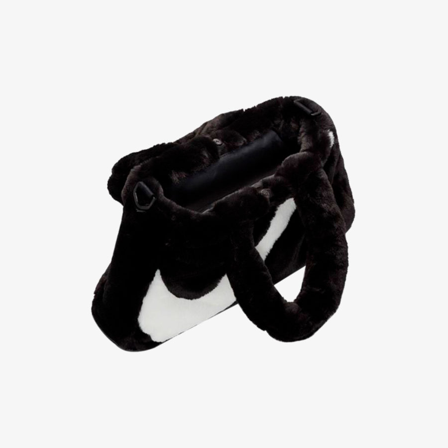 Сумка Nike Faux Fur «Black»