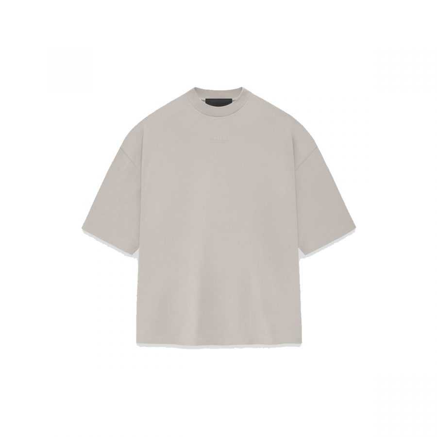 Футболка Fear of God Essentials FW23 «Silver Cloud»
