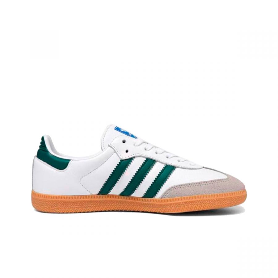 Кроссовки Adidas Originals Samba OG «White Collegiate Green Gum»