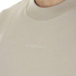 Футболка Fear of God Essentials FW23 «Silver Cloud»